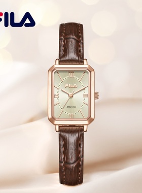 FILA斐乐复古轻奢女表腕表小众送女友情人节七夕生日礼物6784