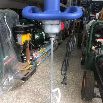 浩达工业级电动搅拌油漆搅拌机水泥搅拌机打灰机腻子粉涂料搅拌机