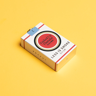 发达星期四“食少支烟”烟灰缸