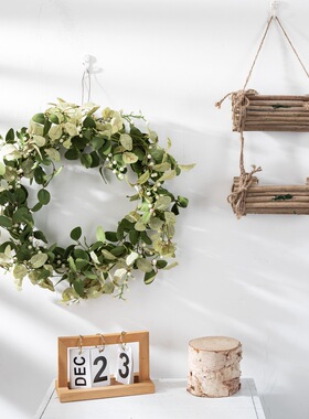 假花花环叶环草环仿真花厂家家居装饰婚庆手捧花玫瑰花墙MW61888