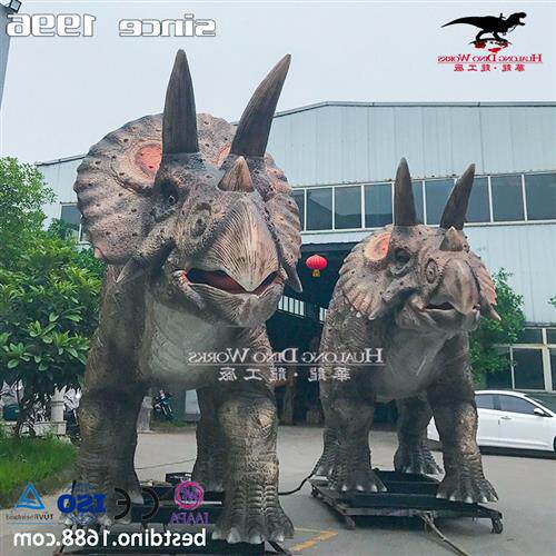 大型仿真动物仿真恐龙制作工厂景区博物馆游乐园可来图制作