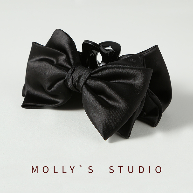 在逃公主大号双面蝴蝶结抓夹2024新款减龄气质时尚鲨鱼夹顶夹发夹