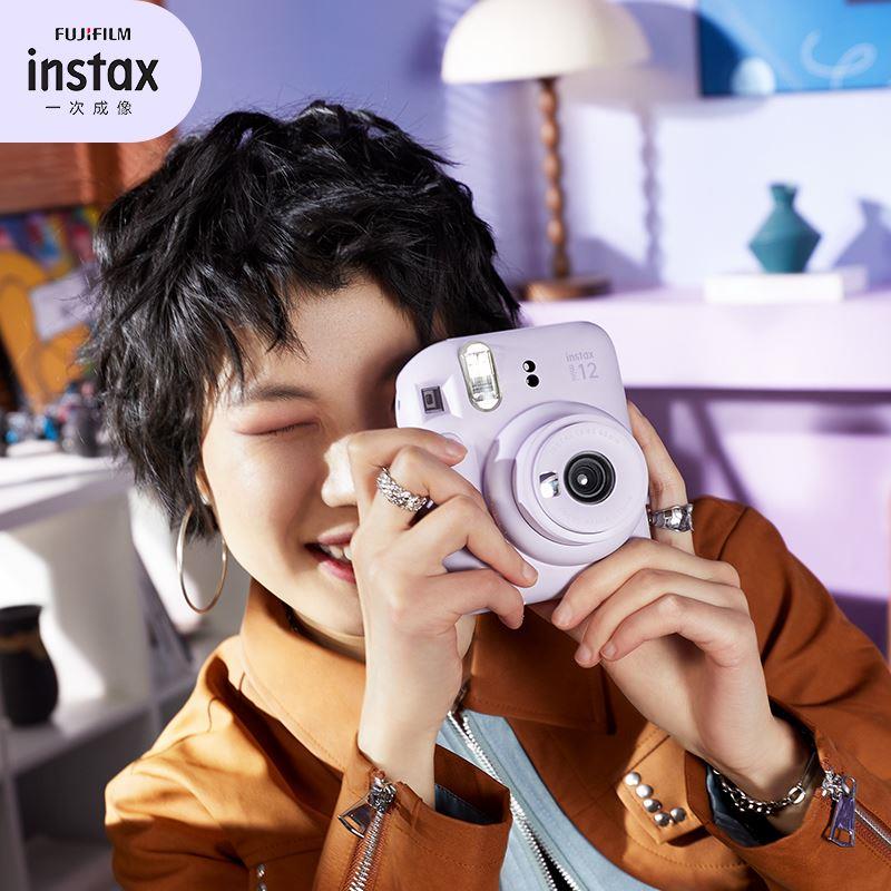 富士instax mini12拍立得相机一次成像含限定配件盒11升级款礼物