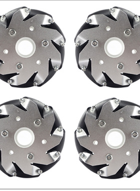 一组4寸100毫米麦克纳姆轮 万向轮 14162