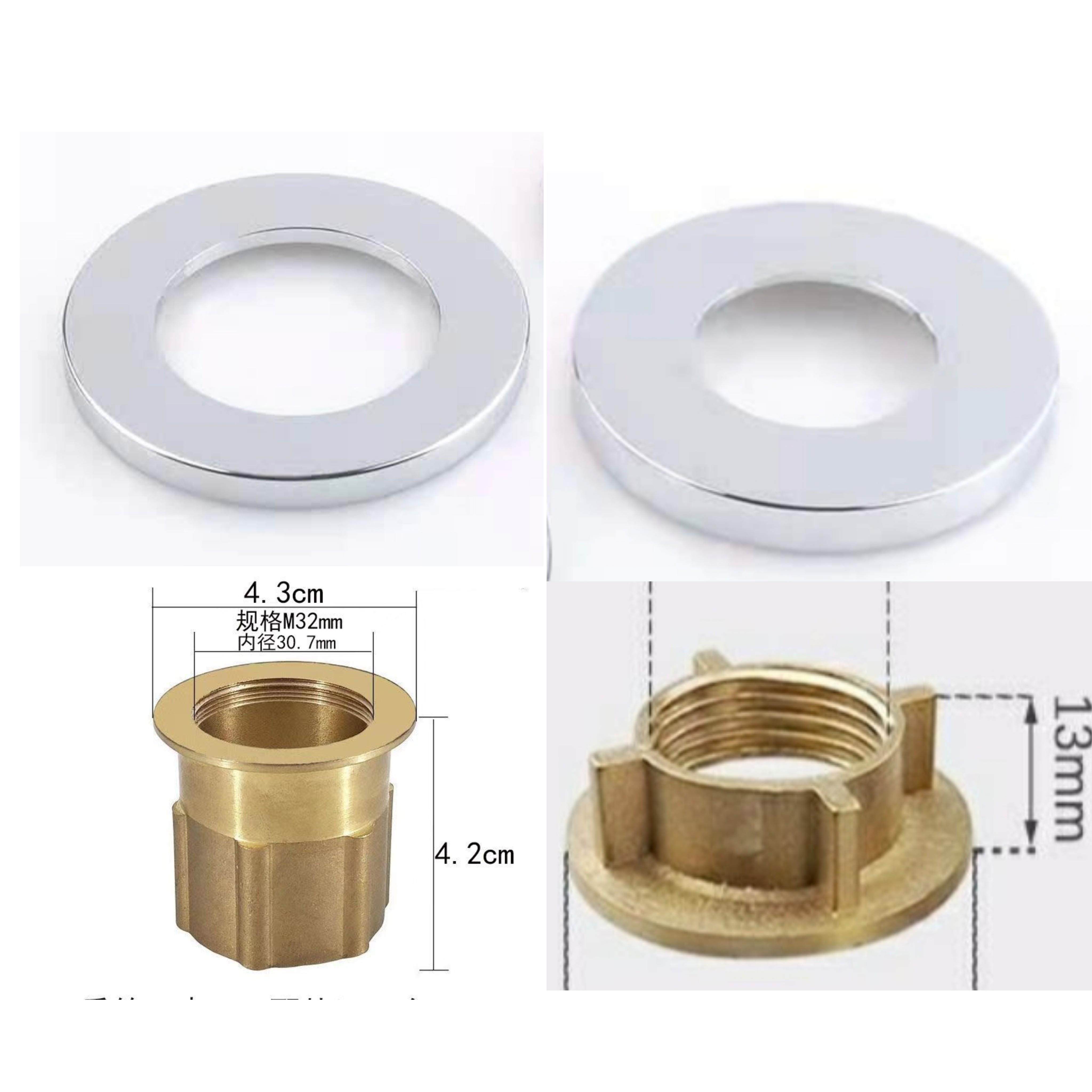 冷热水龙头单孔圆形固定底盘全铜装饰盖厨房菜盆面盆冷水底座配件,3C数码配件,USB多功能数码宝,淘宝优惠券,粉丝福利购,淘宝优惠卷