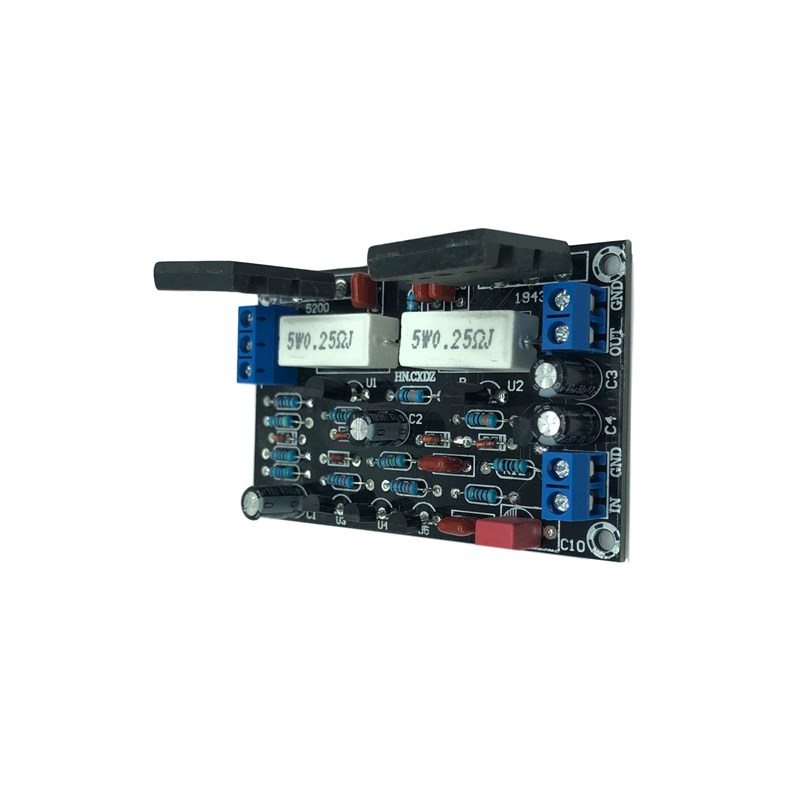 2SC5200功放板 拆机+2SA1A943100W成品后级功放板大功率单声道