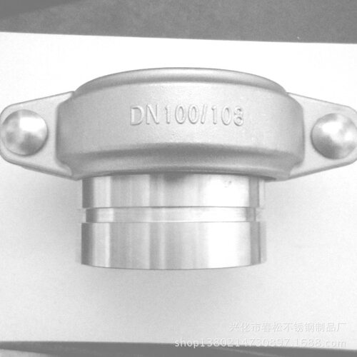 供应不锈钢DN100/108拷贝林卡箍 维多利亚管卡 可配套短管接头
