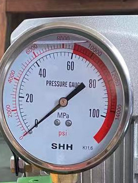 液压表 100mpa油压表 超高压液压电动泵 20*1.5接头 液压表配件