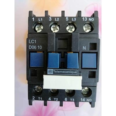 交流接触器Telemecanique LC1-D06...N LC1-D0610 AC220V抱闸电梯