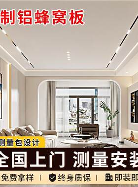 铝蜂窝大板悬吊式天花板集成吊顶蜂窝铝制板整张包安装化妆室无框