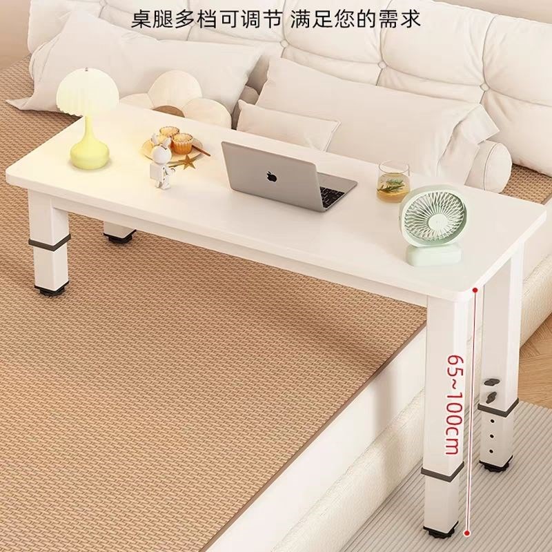 飘窗电脑桌可f移动床边桌升降家用学生床边卧室阳台学习书桌