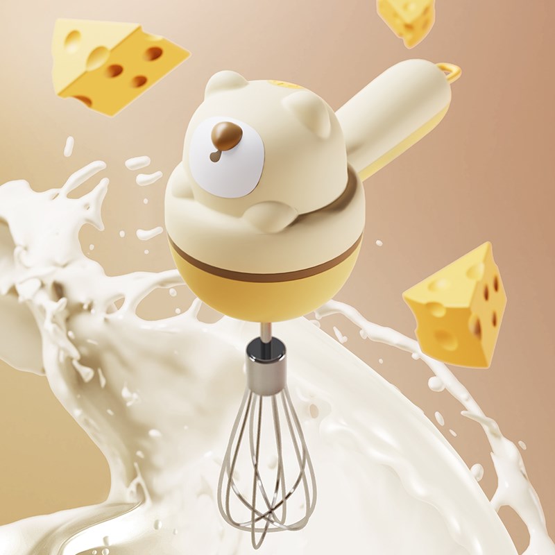 电动打蛋器手持式烘焙蛋糕w奶油打发器自动小型家用打蛋机搅拌机