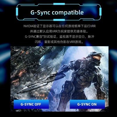 32英寸4Ke144hz/160Hz电竞显示器HDMI2.1/HDR600高清台式电脑屏幕