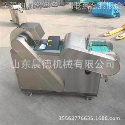 多菜功能不锈电动切 66机0钢型小型辣VZM椒切断机