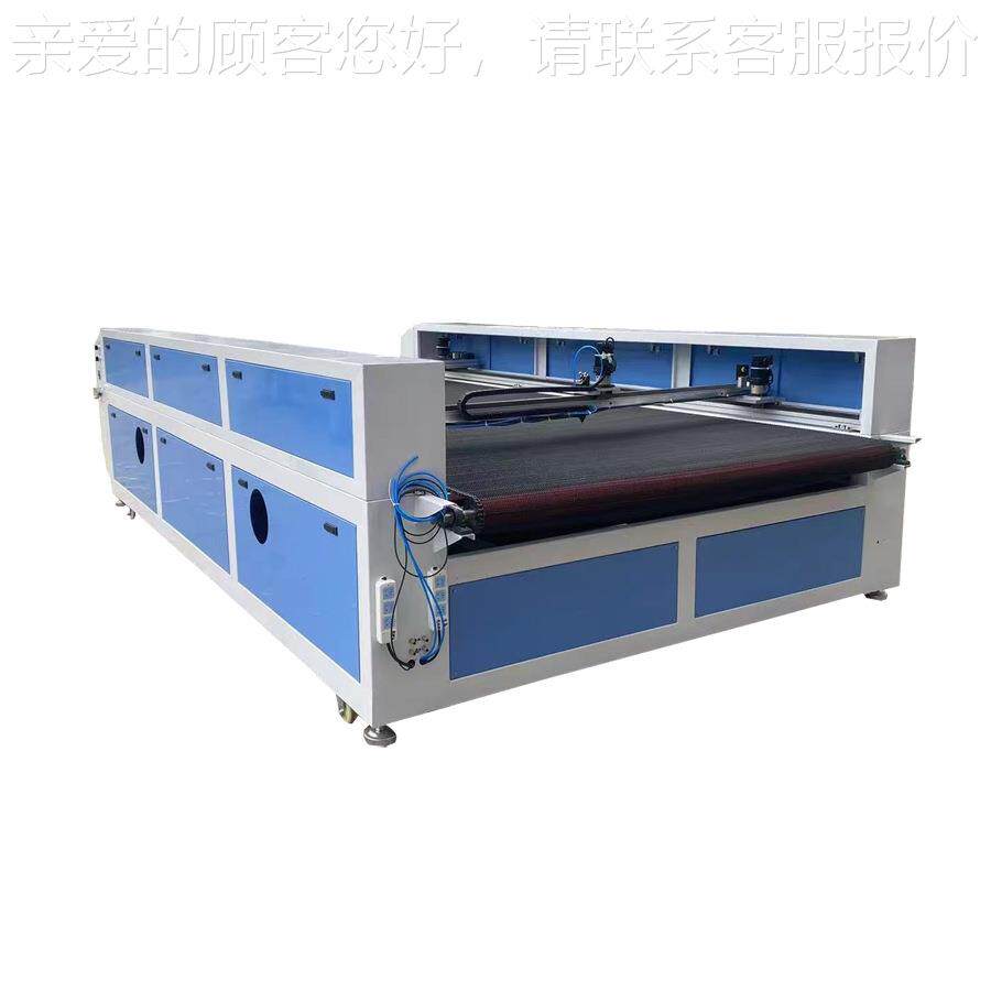 双头激裁料床 光布料全自动送激裁床 服装面激光裁425光床机器
