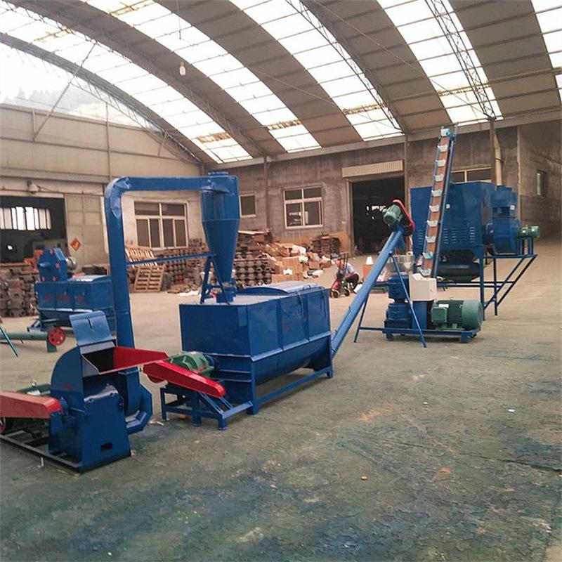 内蒙古混合饲料颗粒机 小型猫砂生产线 狗粮猫粮设备 外贸出口