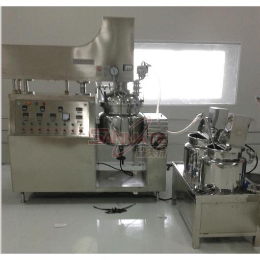 医药真空脱泡膏液体真空乳化机 美容发霜 面膜均质乳化机