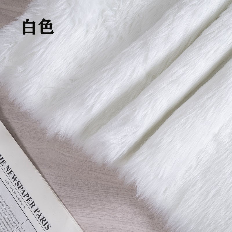 速发2cm短毛绒布料面料柜台布毛绒布料人造毛展示拍摄背景玩具手