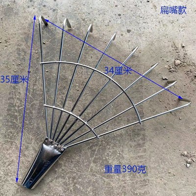 速发加大草耙耙子园林草耙枯叶耙园艺落叶耙园艺工具长木柄草耙树
