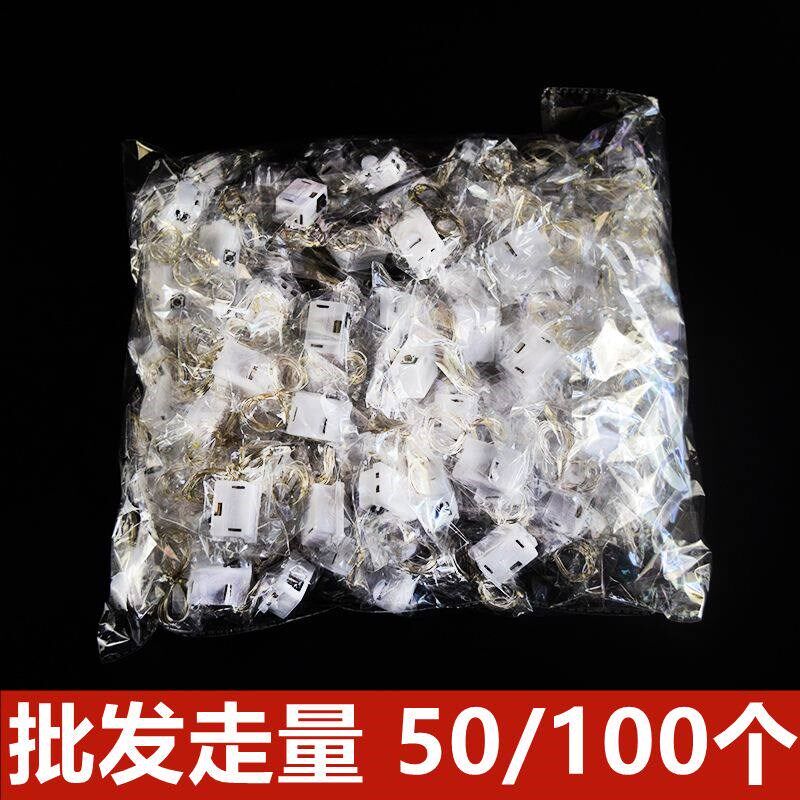 速发扭扭棒灯发光花束灯串迷你小彩灯气球生日灯串蛋糕装饰