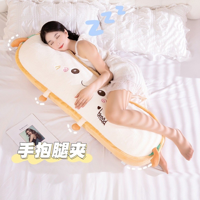速发发背长条枕睡觉夹腿抱枕床头靠垫大靠包软包靠枕沙面枕头可拆