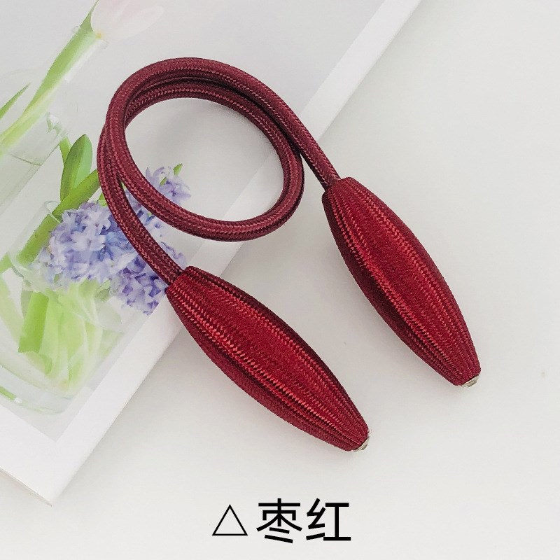 速发新品窗帘绑带帘绳金属绑扣绑带简约精致扎束带窗活夹扣