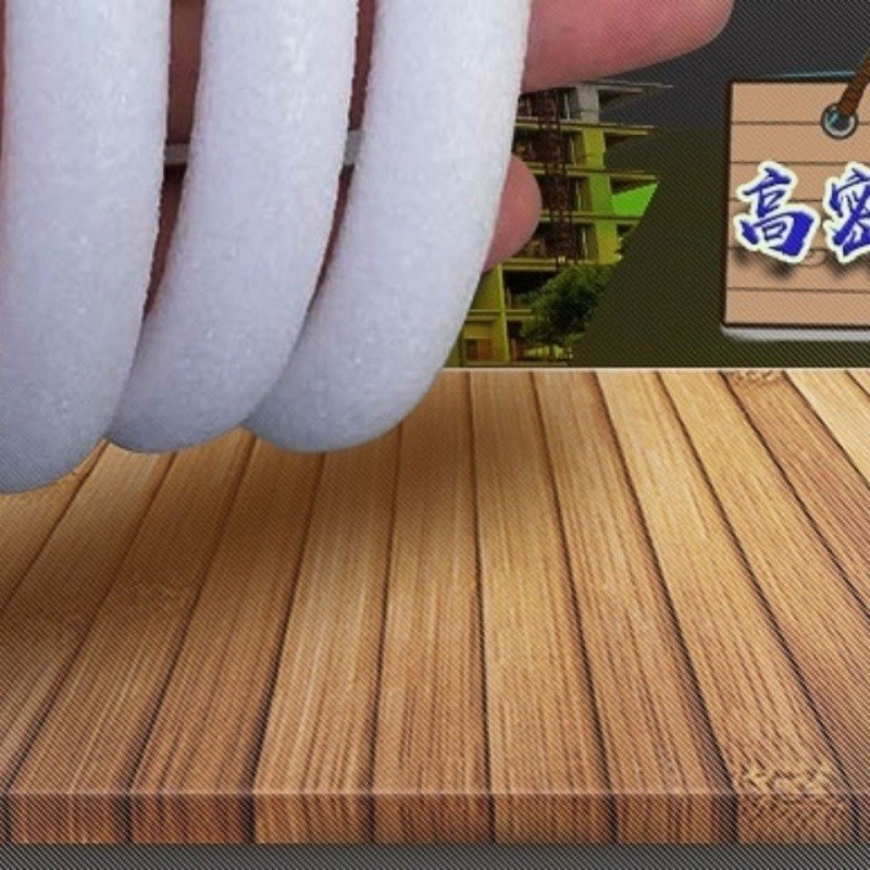 速发婚庆插花泡沫棒窗缝泡墙条幕沫门填沙发填缝条白色圆形珍珠棉