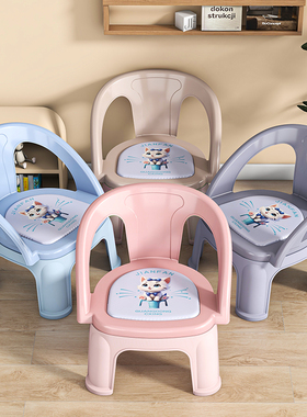 宝宝吃饭餐椅婴幼儿童椅子家用塑料靠背座椅叫叫小板凳换鞋矮凳子