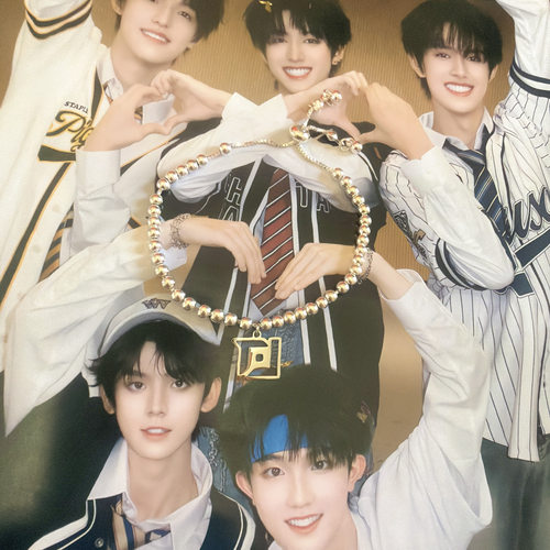苏新皓周边项链TOP登陆少年同款钛钢吊坠链高级粉丝应援生日礼物