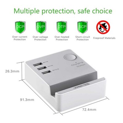 好货Ugreen USB wall charger universal travel charger 5V4A EU