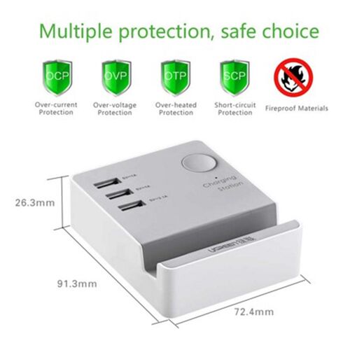 好货Ugreen USB wall charger universal travel charger 5V4A EU