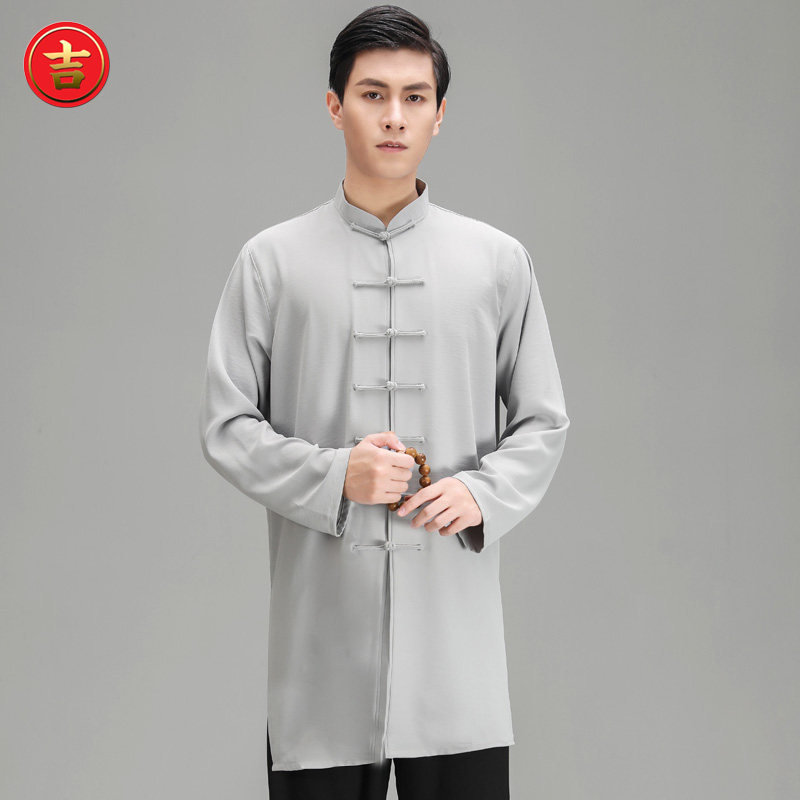 好货2025新款男女式太极服套装春秋长款太极拳武术比赛表演练功服
