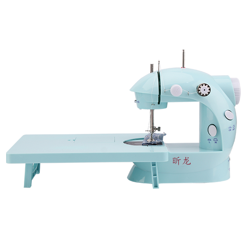 昕龙202缝纫机家用电动迷你多功能小型手动吃厚微型脚踏缝纫机