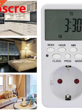 Electronic Digital Timer Switch 7 Days 1m~99h99m Circular Pr