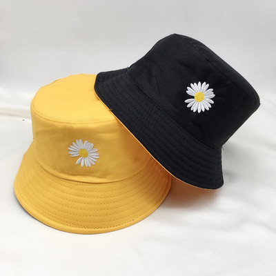 好货Summer Sun Hat Reversible Bucket Caps Women Fishing Outd
