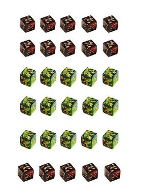 10pcs Dice Counters Gathering Table Game Funny Dice Home Bar