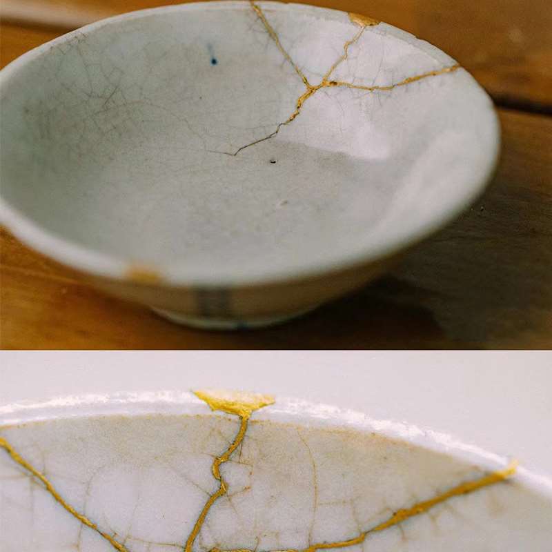 好货修紫砂壶金缮银缮修补泥茶杯瓷器壶盖无痕修复建盏文玩摆件