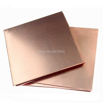 1pc 99.9% Copper Sheet Plate DIY Handmade material Pure Copp