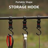 10Pcs Hook Outdoor Fishing Camping Detachable Hang