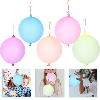 极速30pcs Punching Balloon Punch Balloons Latex Balloon Part