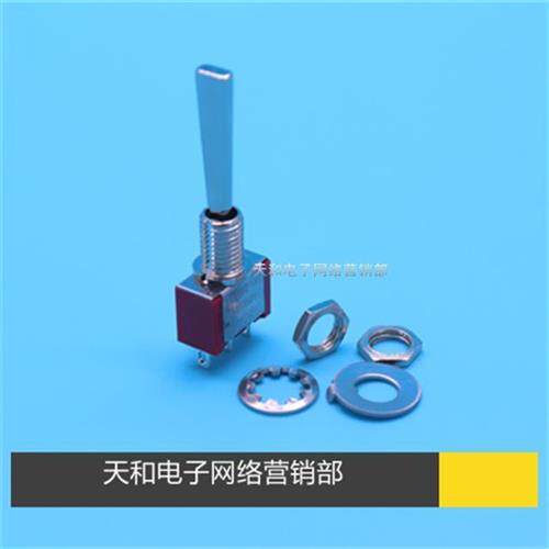 极速崇实3脚2档3档MTS-102-F1-2L3L扁柄长柄摇臂钮子器具开关