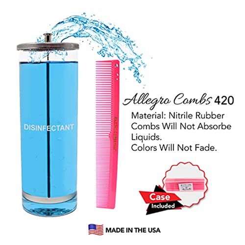 好货Allegro Combs 420 Barber Combs Set of Combs Hair Cutting