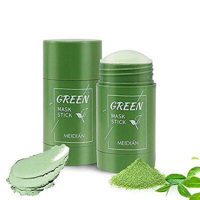 好货KNXWPPX Green Tea Mask  Natural Face Moisturizes Oil Con