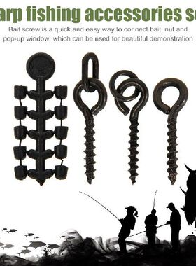 50pcs/Set Carp Fishing Accessories Rubber Beads for Carp Fis