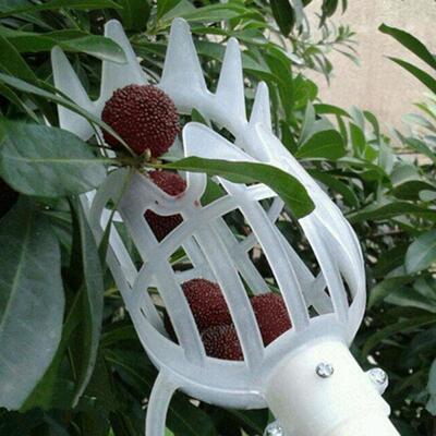 好货1PC Garden Basket Fruit Picker Head Multi-Color Plastic