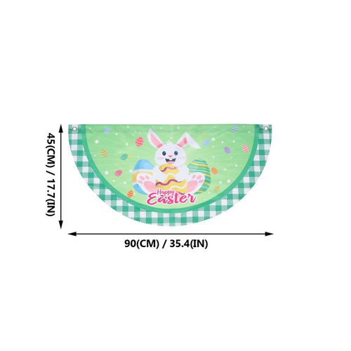 新品Bandeira de pscoa bandeiras de Hjardim feliz banner de
