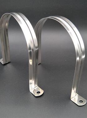 极速不锈钢大规格骑马卡110PVC管卡管夹1G60固定卡扣200u型卡180