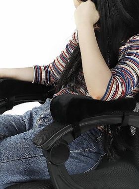 极速2pcsset Chair Armrrest Pads Memory Foam Elbow Pillow Hom