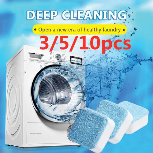 极速3/5/1d0pcs Washing Machine Cleaner Washer Cleaning Deter