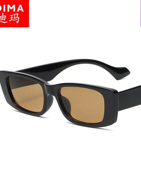 极速欧美时尚小框方形太阳眼镜 2021新款个性潮流insY太阳眼镜女